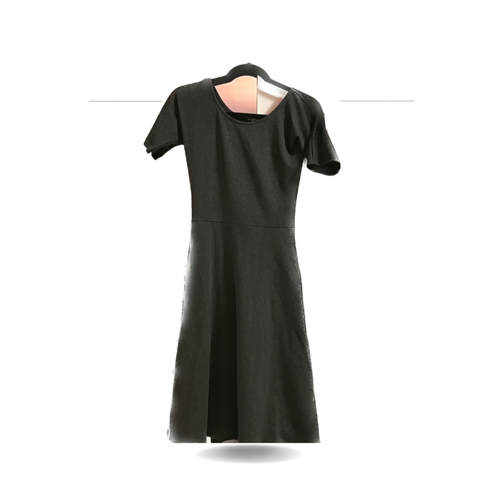 Indie designer Sara Duke XS dress with pockets - houndstooth pattern.
